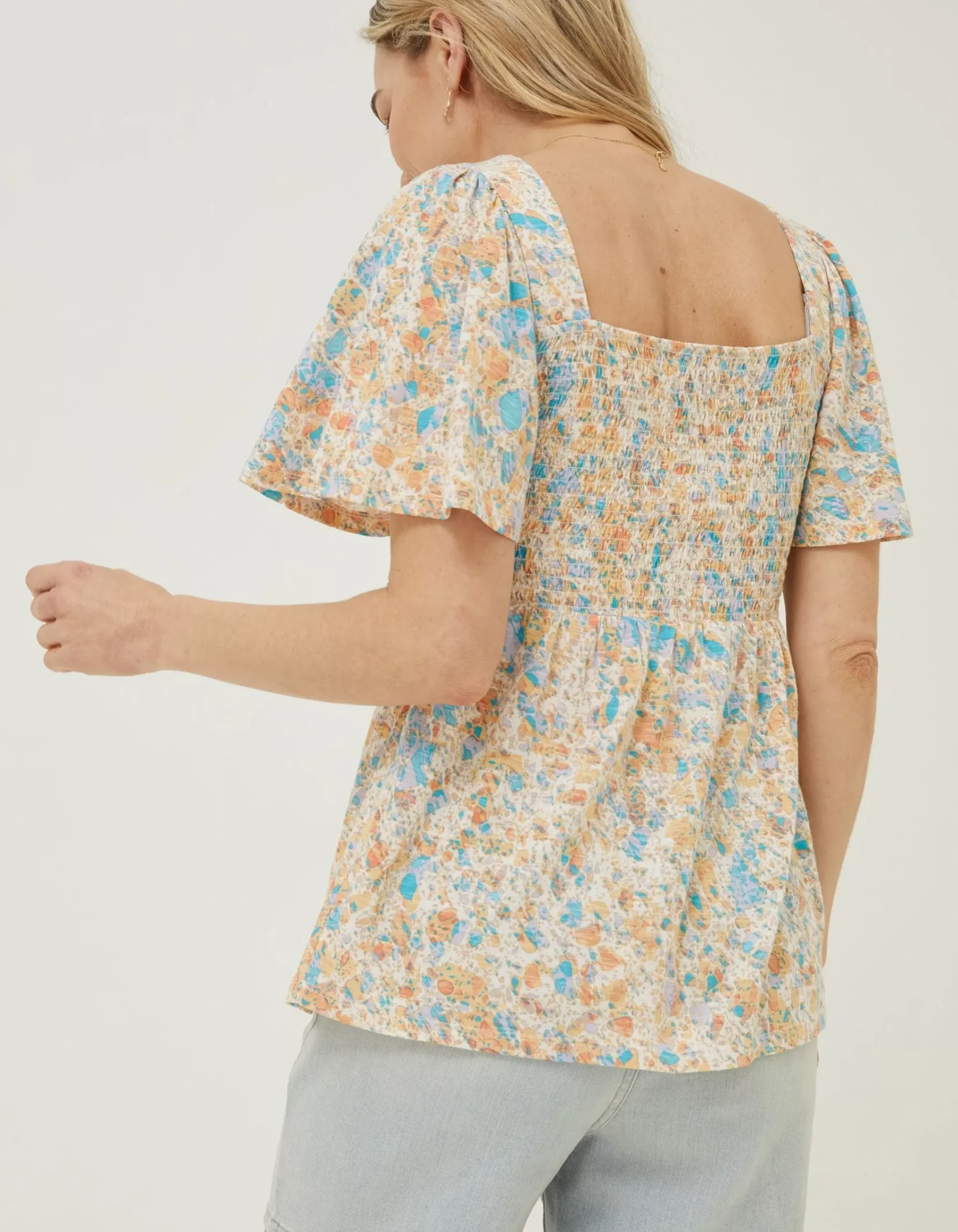 Women FatFace Tops & T-Shirts|Lucia Mineral Top