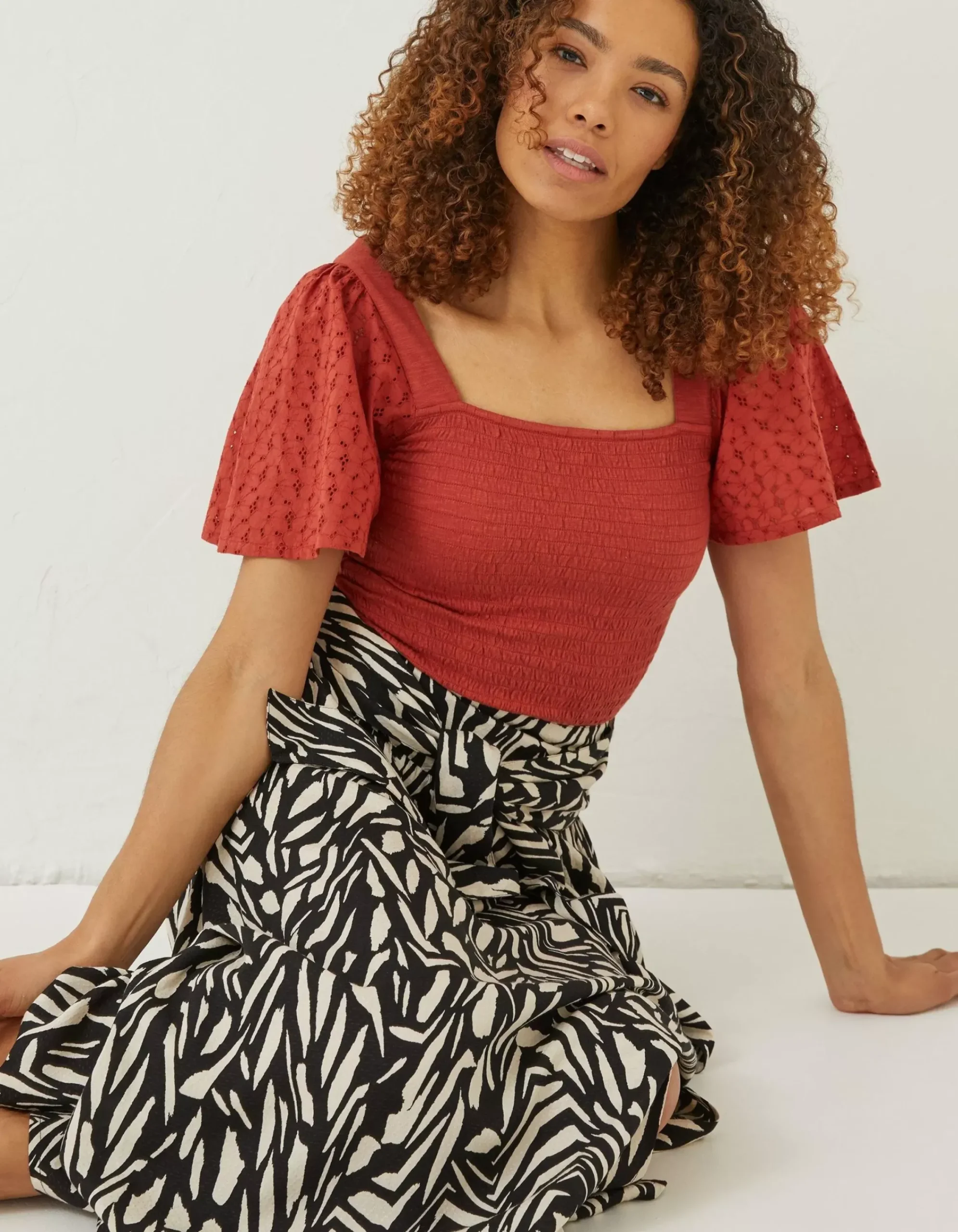 Women FatFace Tops & T-Shirts|Lucy Top