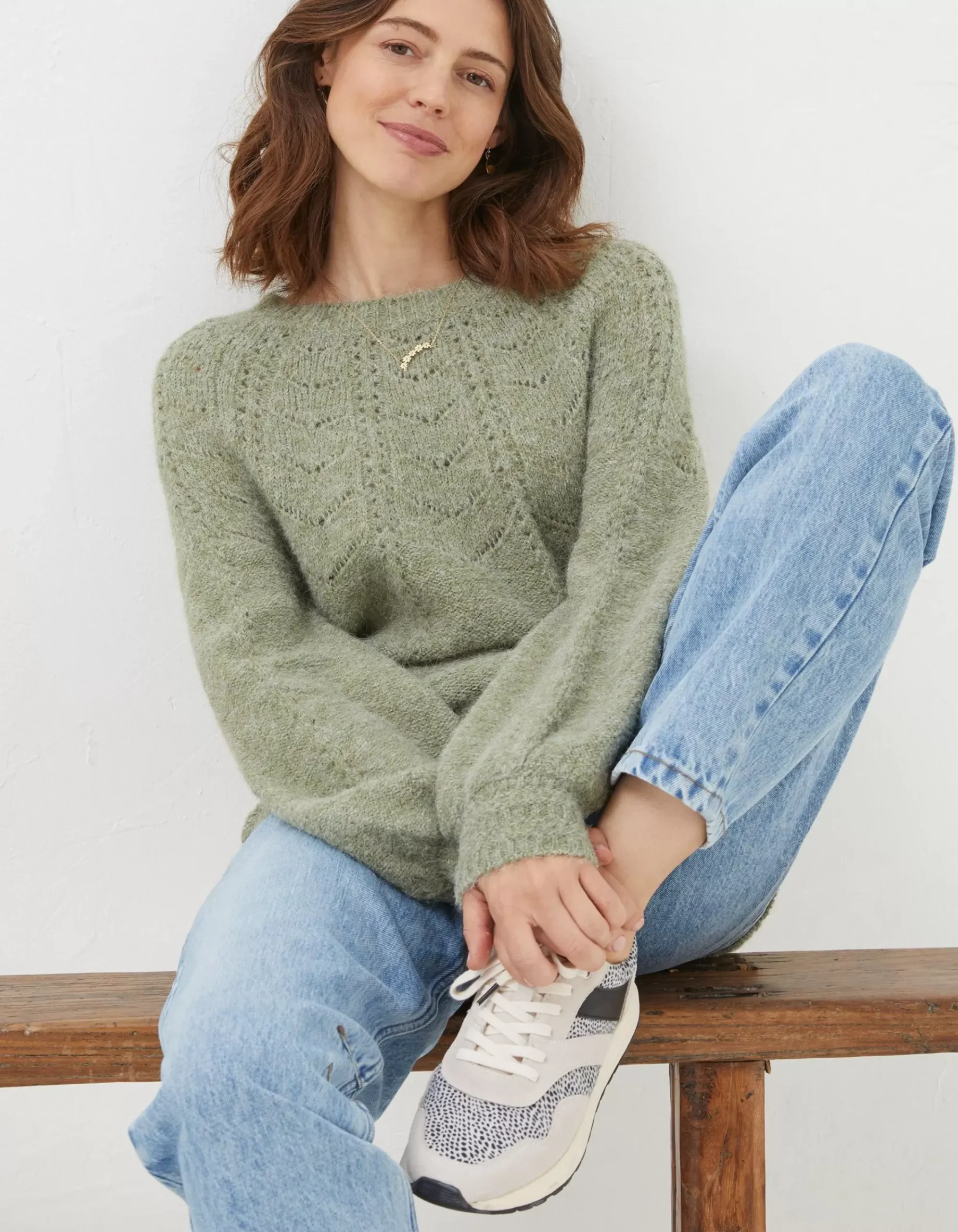 Women FatFace View All|Luella Lofty Crew Neck Jumper
