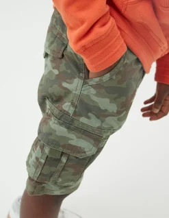Boys FatFace View All|Lulworth Camo Cargo Shorts
