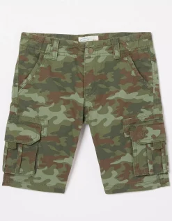 Boys FatFace View All|Lulworth Camo Cargo Shorts
