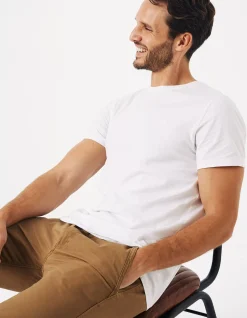 Men FatFace T-Shirts|Lulworth Crew Neck T-Shirt