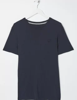Men FatFace T-Shirts|Lulworth Crew Neck T-Shirt