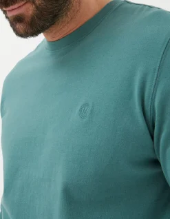 Men FatFace T-Shirts|Lulworth Long Sleeve T-Shirt