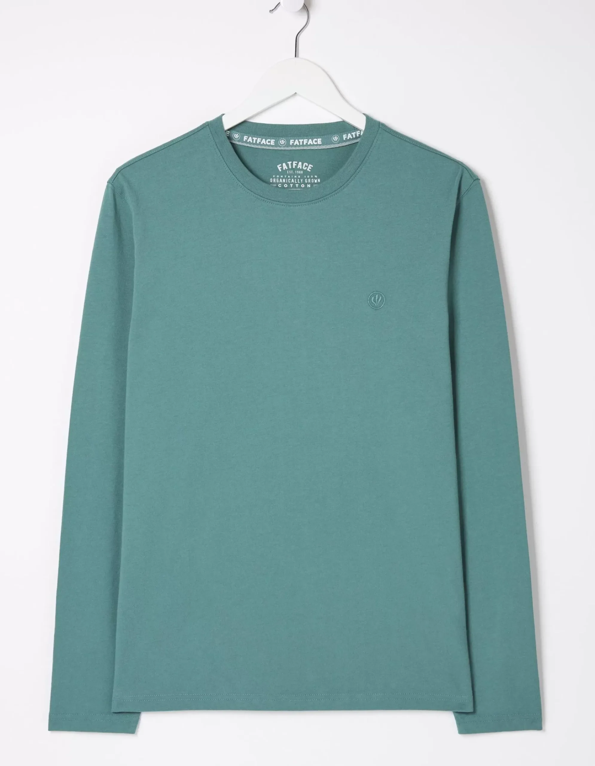 Men FatFace T-Shirts|Lulworth Long Sleeve T-Shirt