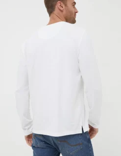 Men FatFace T-Shirts|Lulworth Long Sleeve T-Shirt