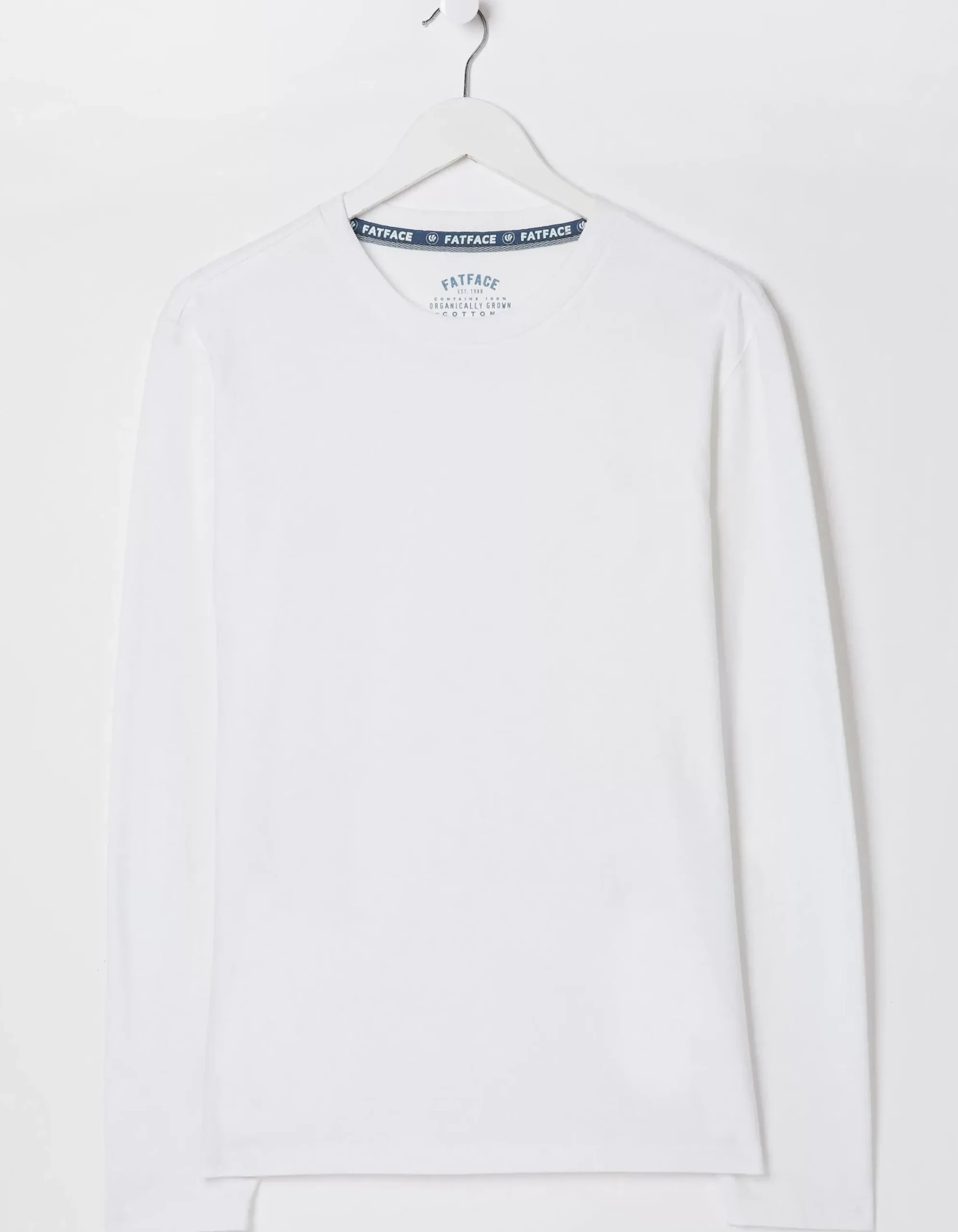 Men FatFace T-Shirts|Lulworth Long Sleeve T-Shirt