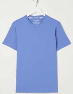 Men FatFace T-Shirts|Lulworth Organic Cotton Crew T-Shirt