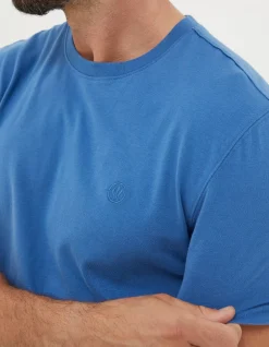 Men FatFace T-Shirts|Lulworth Organic Cotton Crew T-Shirt