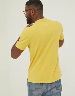 Men FatFace T-Shirts|Lulworth Organic Cotton Crew T-Shirt