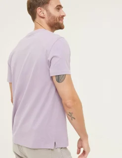 Men FatFace T-Shirts|Lulworth Organic Cotton Crew T-Shirt
