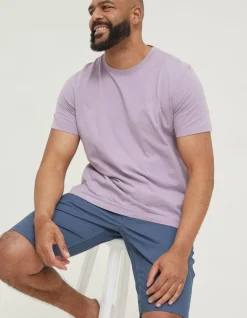 Men FatFace T-Shirts|Lulworth Organic Cotton Crew T-Shirt