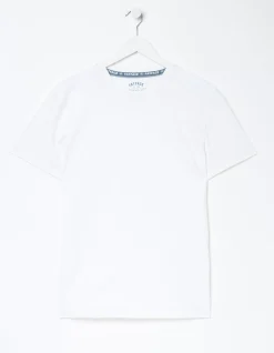 Men FatFace T-Shirts|Lulworth Organic Cotton Crew T-Shirt