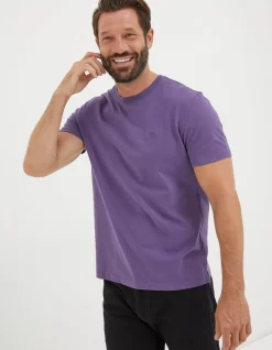 Men FatFace View All|Lulworth Organic Cotton Crew T-Shirt
