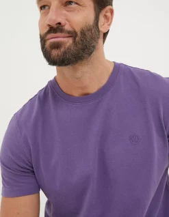 Men FatFace View All|Lulworth Organic Cotton Crew T-Shirt