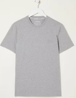 Men FatFace T-Shirts|Lulworth Organic Cotton Crew T-Shirt