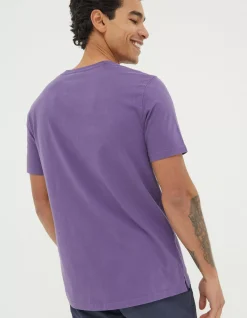 Men FatFace View All|Lulworth Organic Crew T-Shirt
