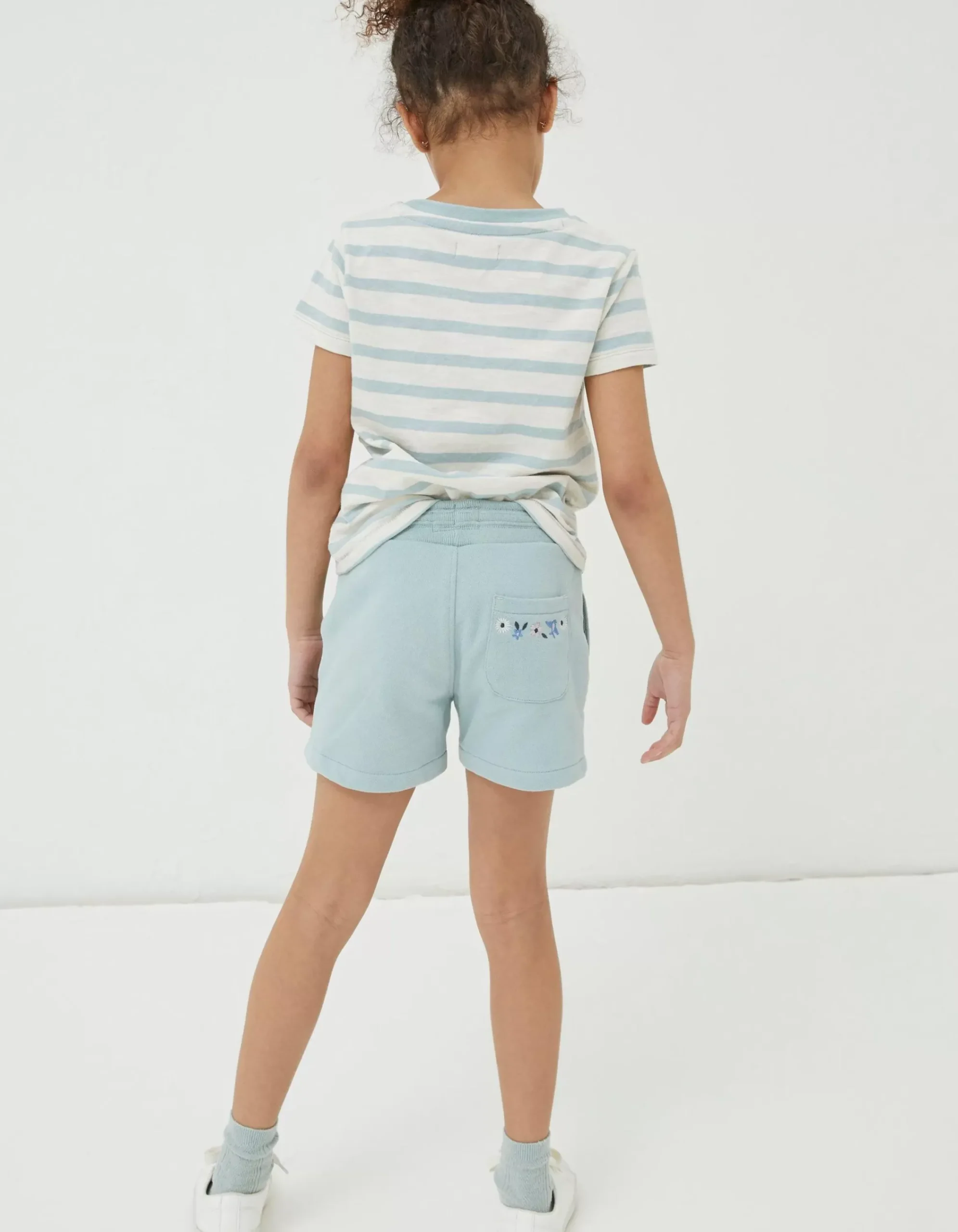 Girls FatFace View All|Luna Floral Sweat Shorts