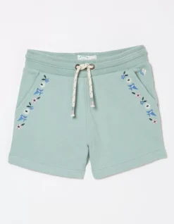 Girls FatFace View All|Luna Floral Sweat Shorts