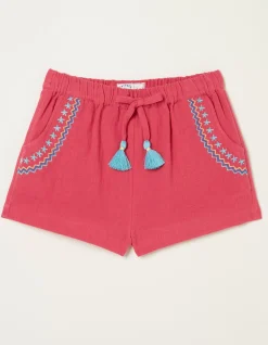 Girls FatFace View All|Lyla Embroidered Shorts
