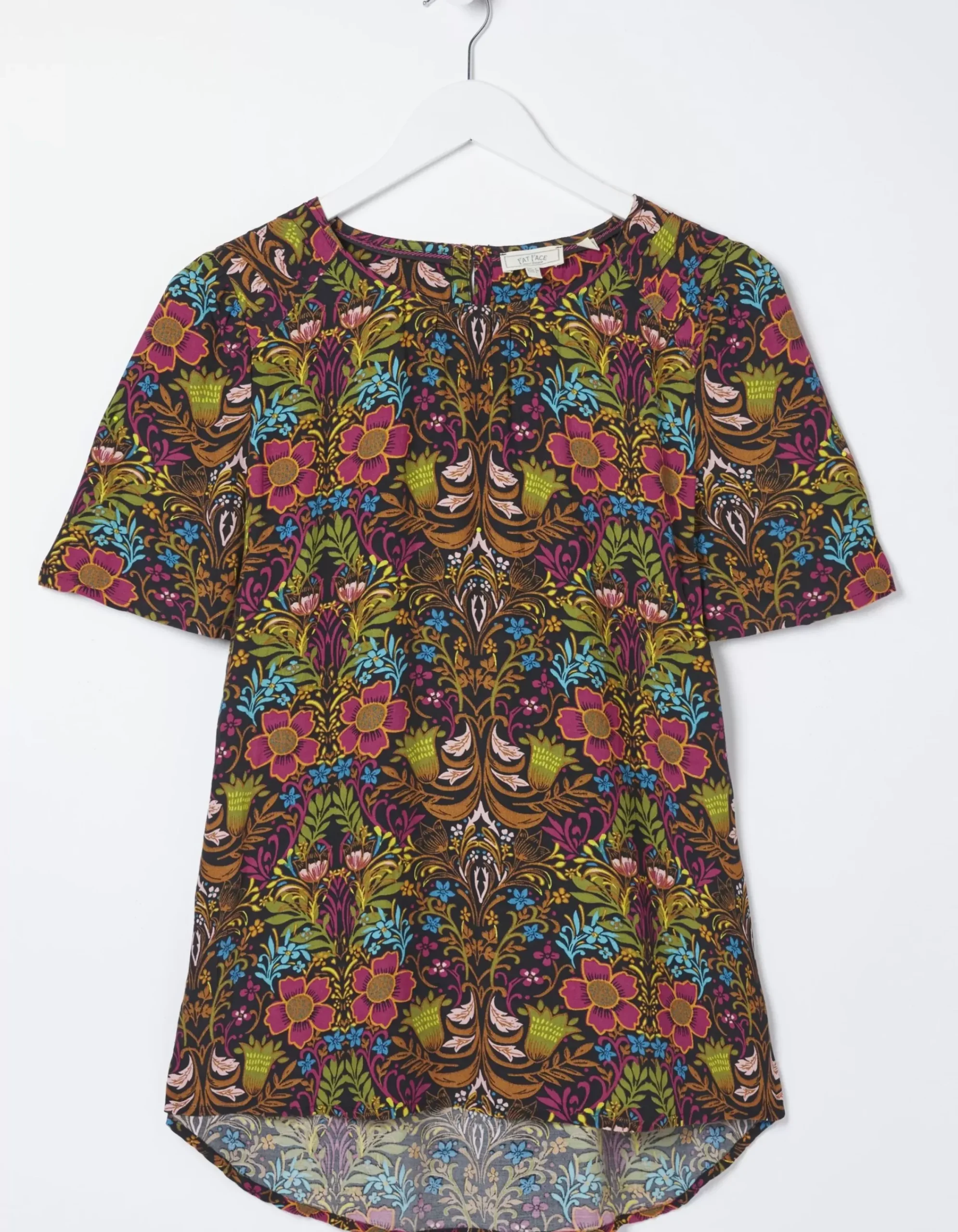 Women FatFace View All|Lyndy Art Floral Blouse