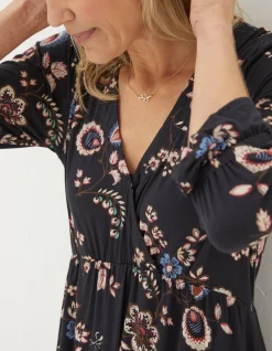 Women FatFace View All|Lynnie Floral Jersey Dress