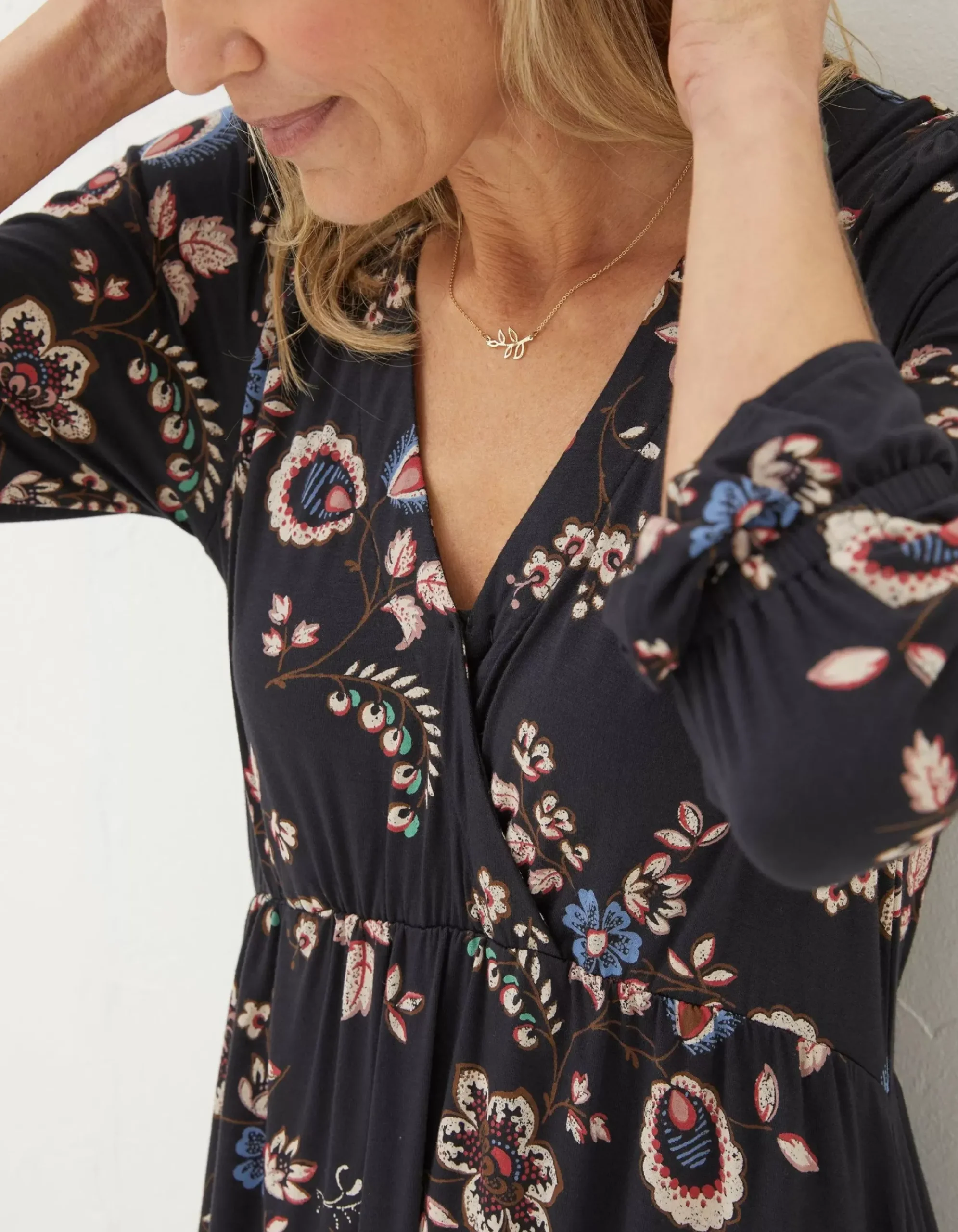Women FatFace View All|Lynnie Floral Jersey Dress
