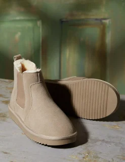 Women FatFace View All|Mabel Mini Suede Chelsea Boot
