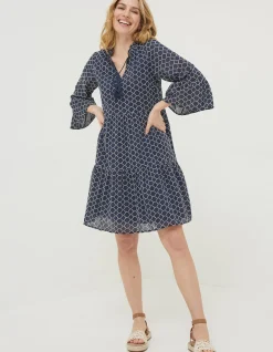 Women FatFace Dresses|Maddie Embroidered Dress