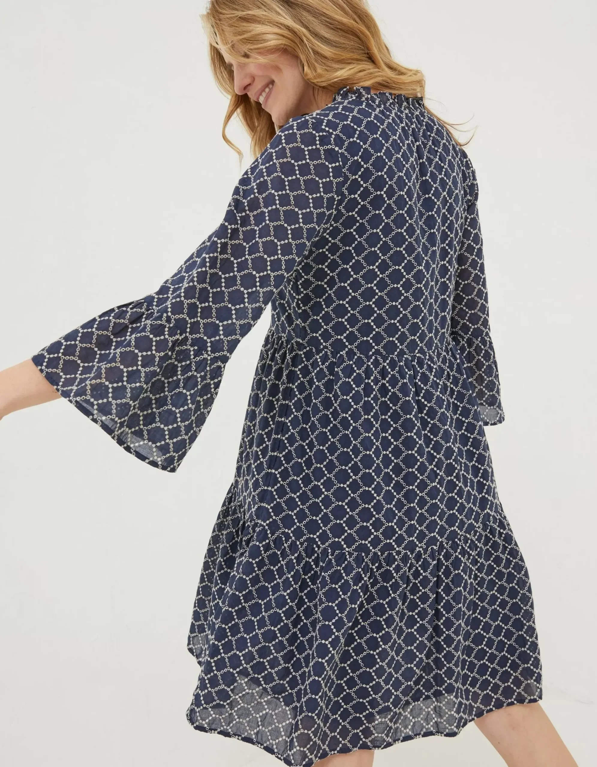Women FatFace Dresses|Maddie Embroidered Dress