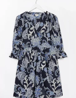Women FatFace Dresses|Maddox Palace Floral Print Wrap Dress