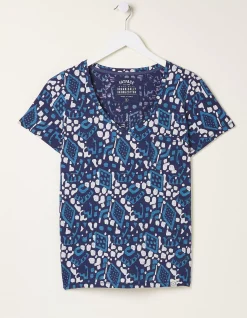 Women FatFace Tops & T-Shirts|Maggie Geo Batik T-Shirt