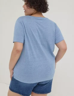 Women FatFace Tops & T-Shirts|Maggie Linen T Shirt