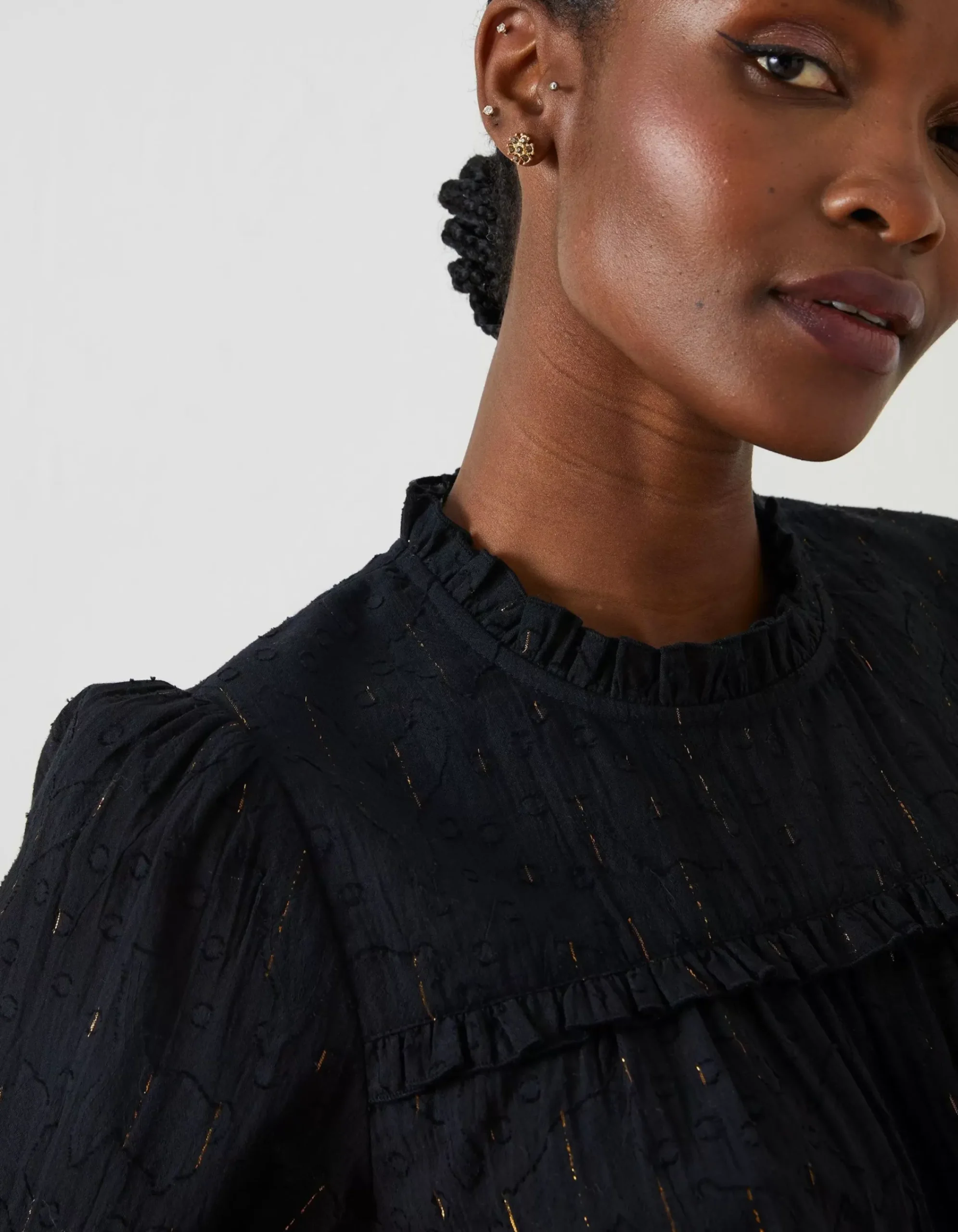 Women FatFace Shirts & Blouses|Maggie Metallic Blouse