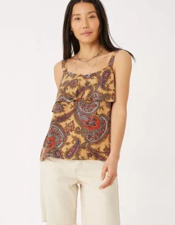 Women FatFace Tops & T-Shirts|Maisie Paisley Cami