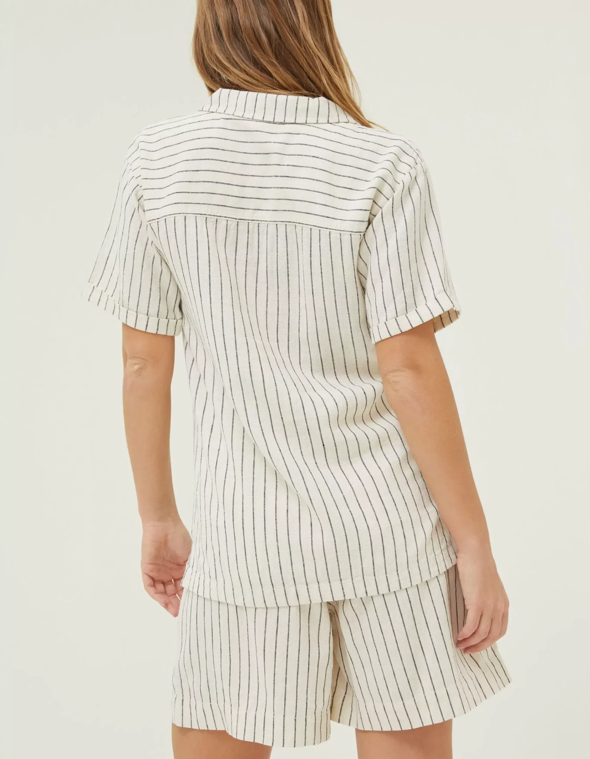 Women FatFace Shirts & Blouses|Mali Linen Blend Stripe Shirt