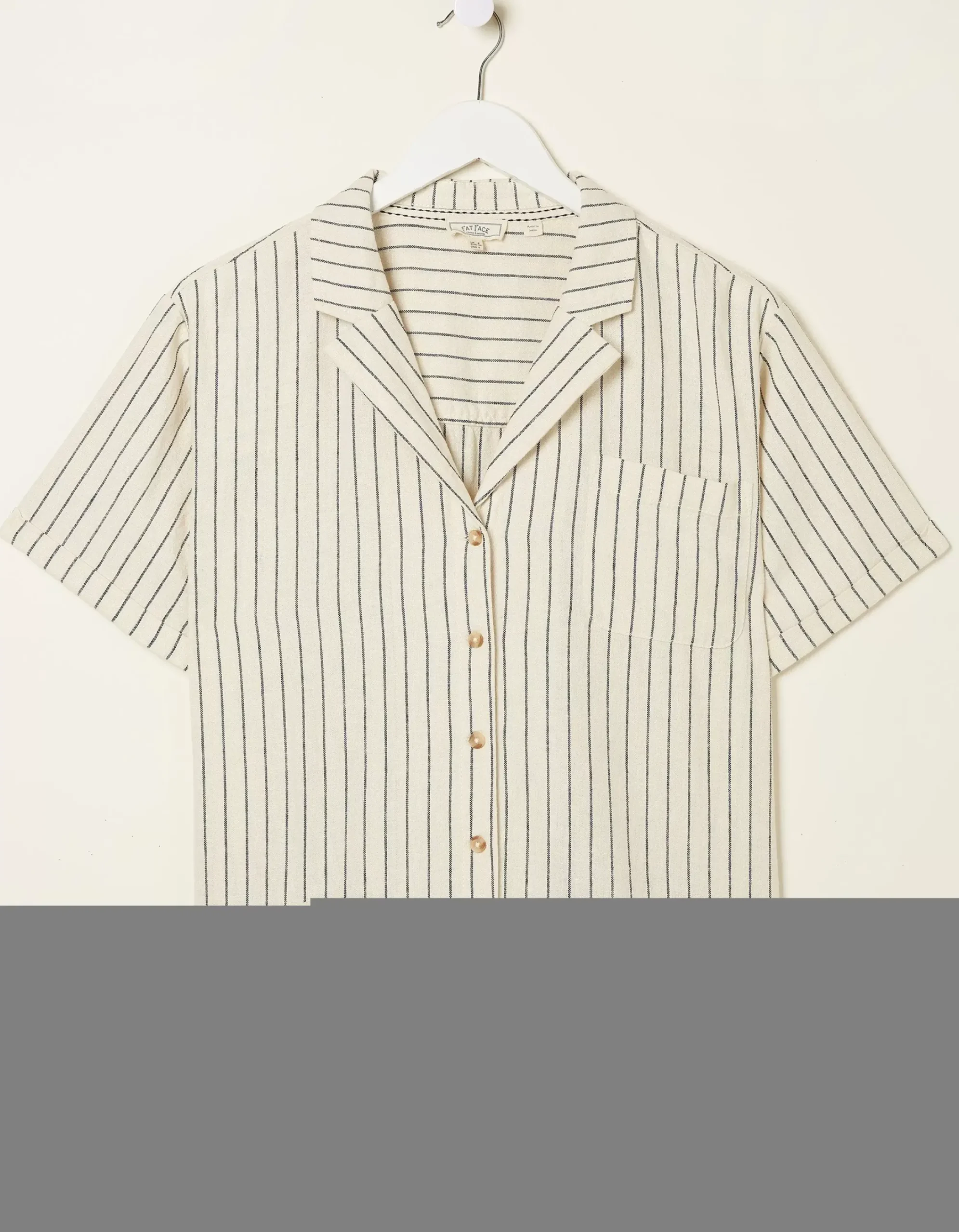 Women FatFace Shirts & Blouses|Mali Linen Blend Stripe Shirt