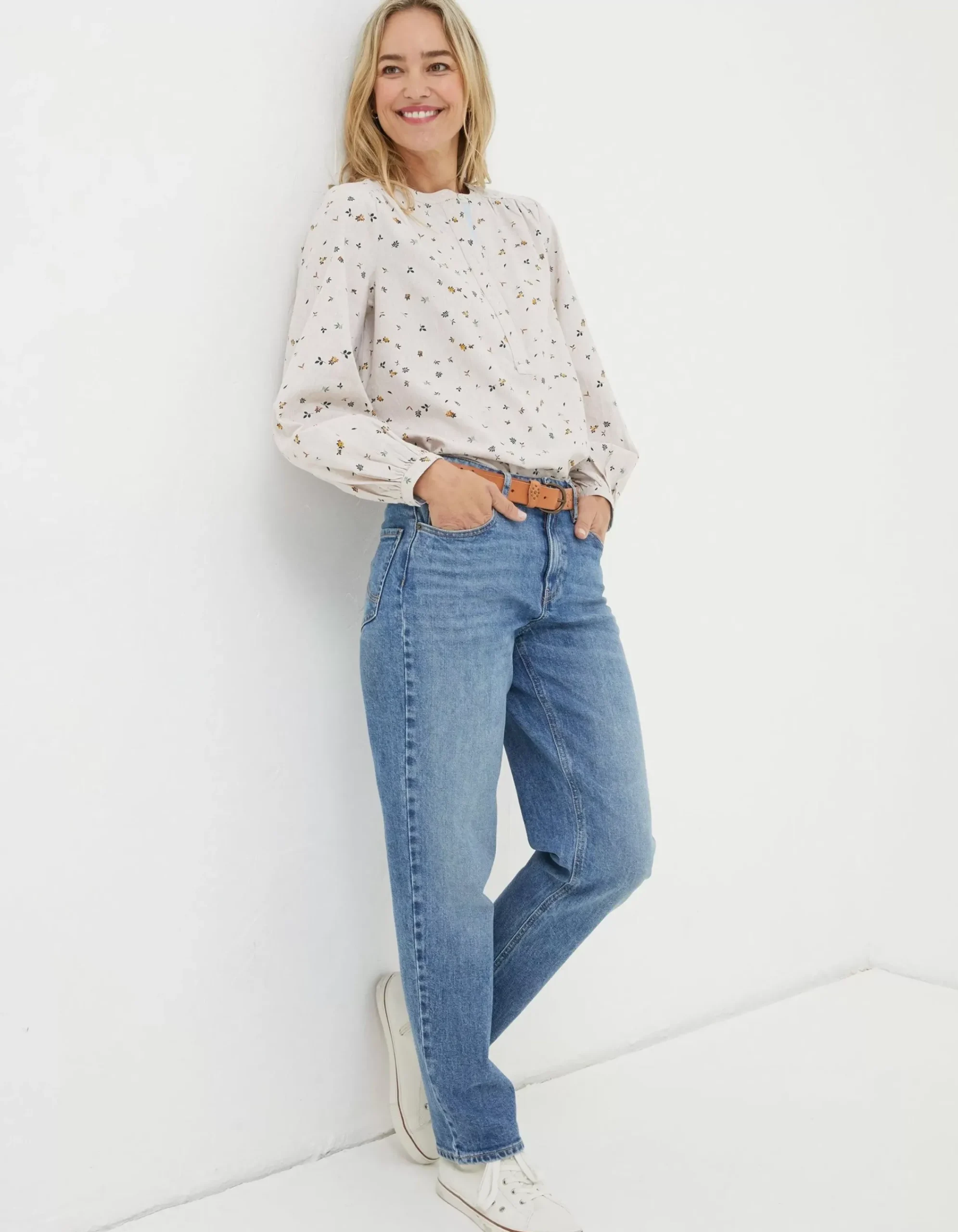 Women FatFace View All|Mallie Ditsy Shirt