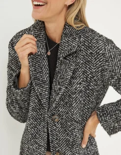 Women FatFace Coats & Jackets|Marin Wool Blend Coat