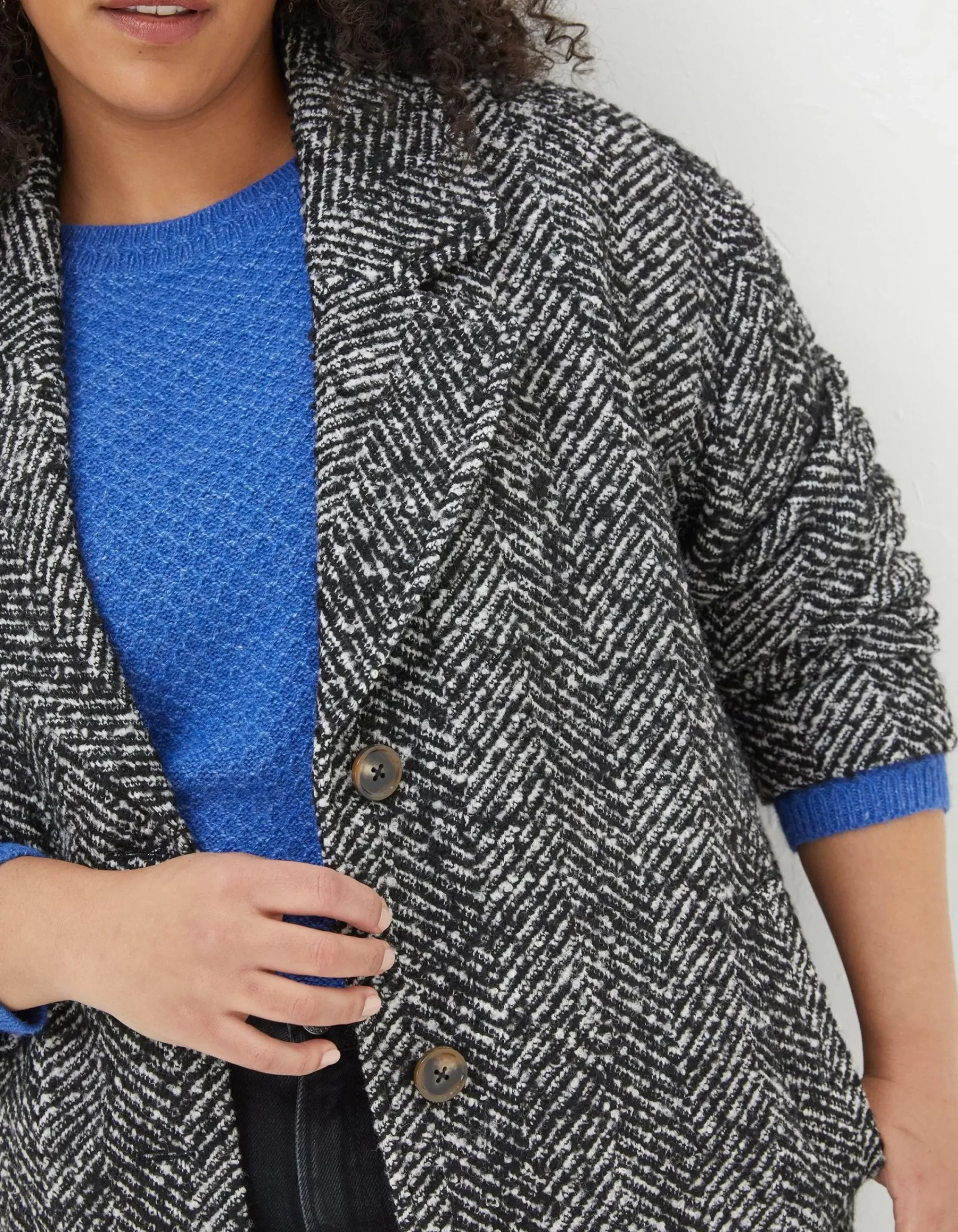 Women FatFace Coats & Jackets|Marin Wool Blend Coat