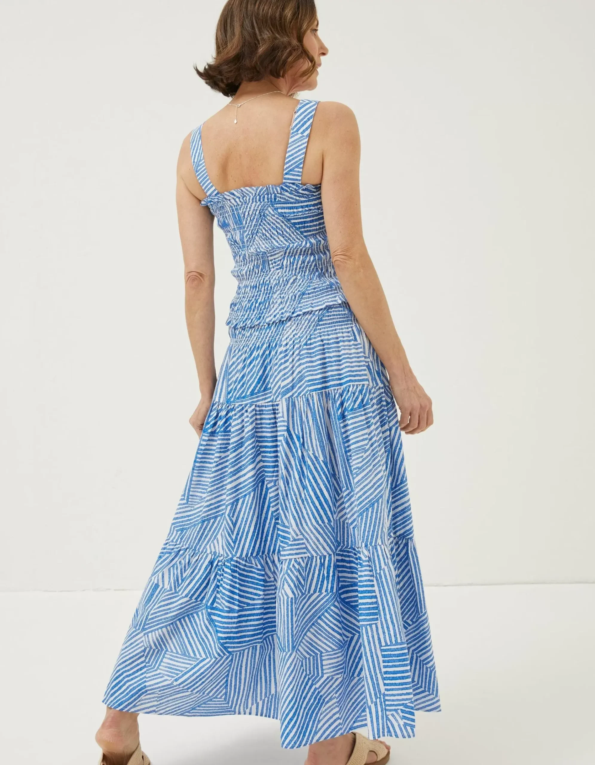 Women FatFace Skirts|Marina Abstract Maxi Skirt