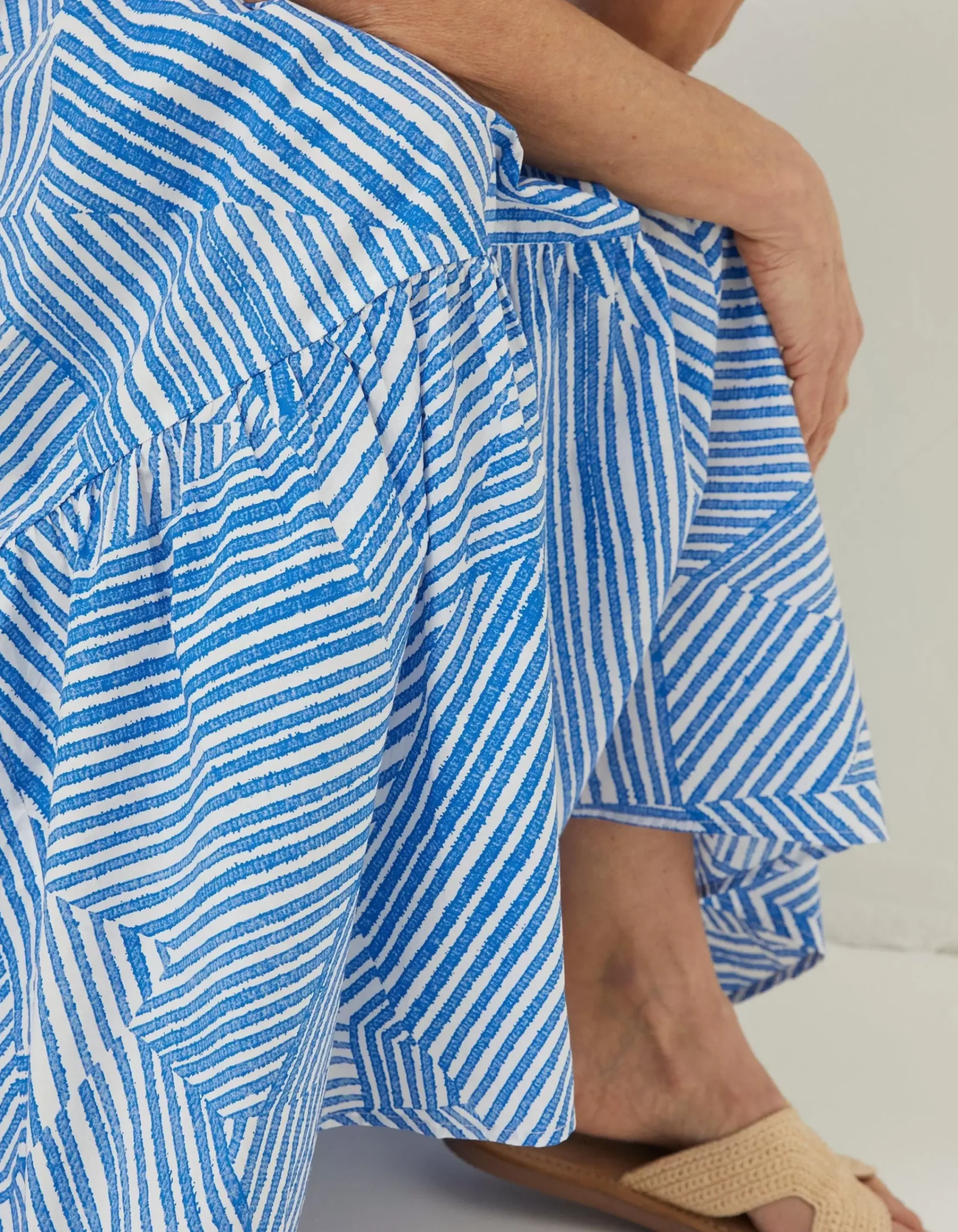 Women FatFace Skirts|Marina Abstract Maxi Skirt