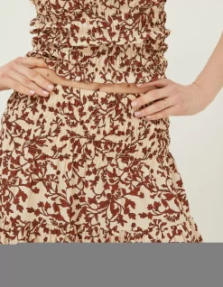Women FatFace Skirts|Marina Floral Maxi Skirt