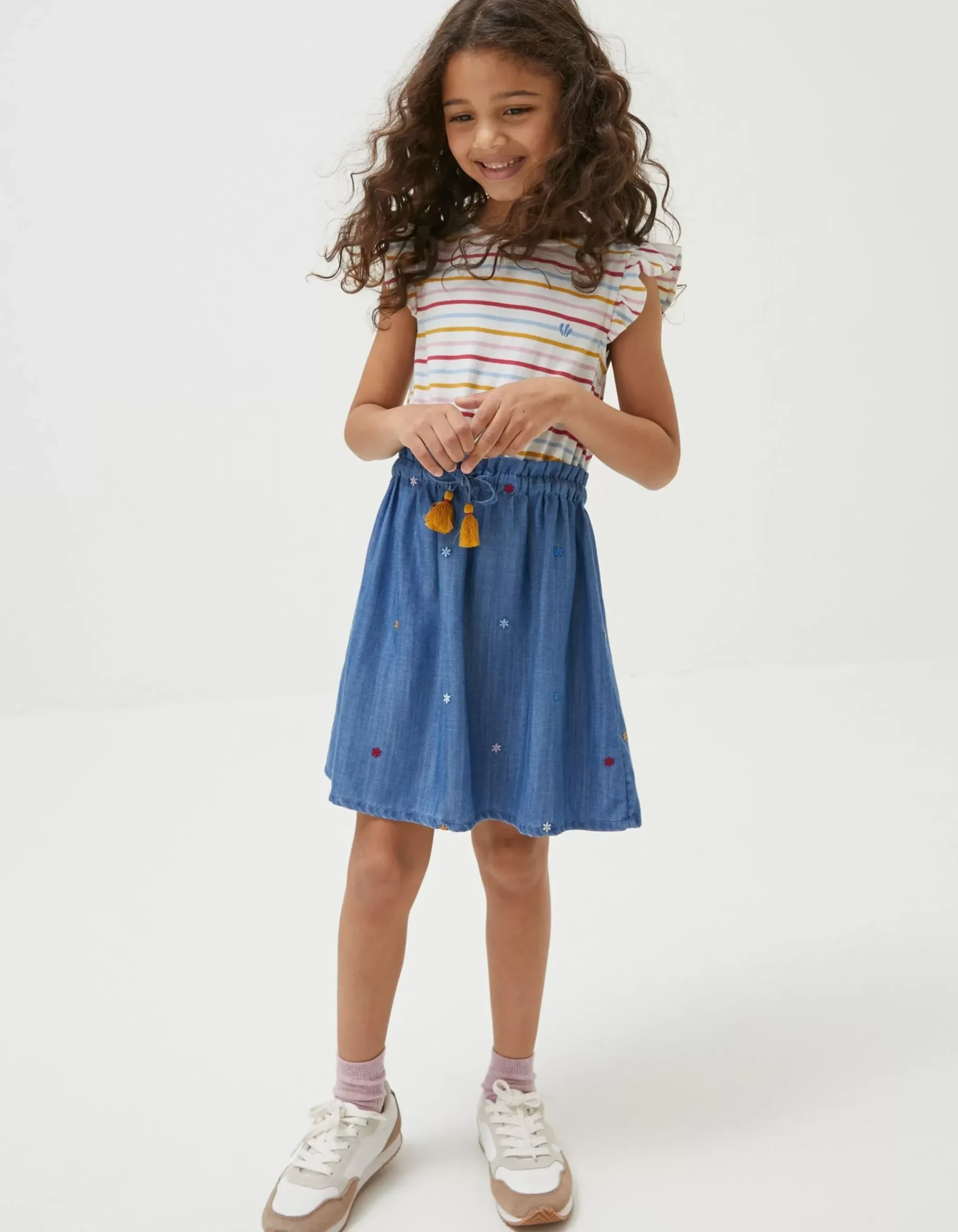 Girls FatFace View All|Martha Embroidered Dress
