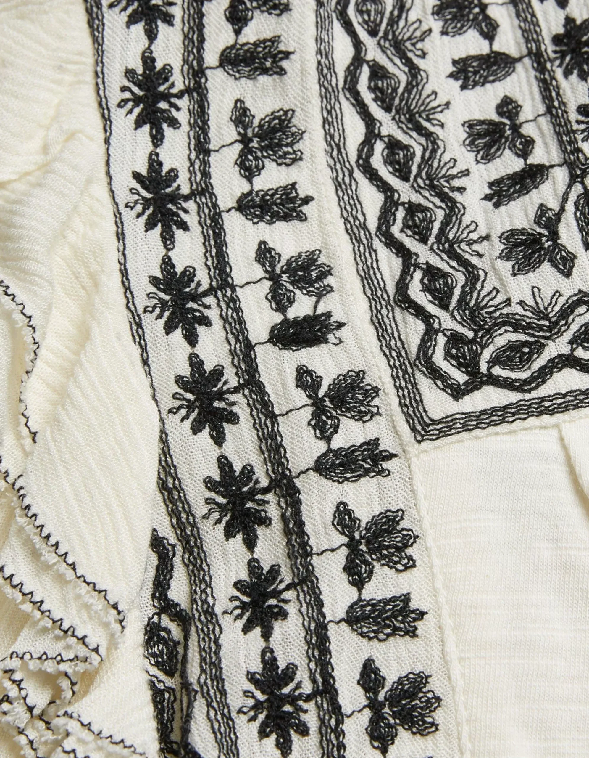 Women FatFace Tops & T-Shirts|Martha Embroidered Top