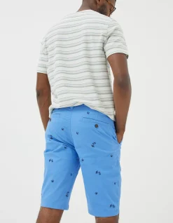 Men FatFace Shorts|Mawes Bird Embroidery Shorts