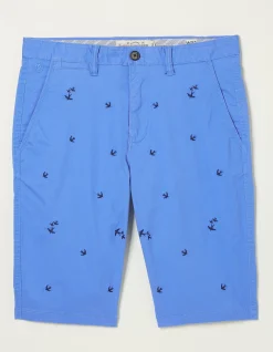 Men FatFace Shorts|Mawes Bird Embroidery Shorts