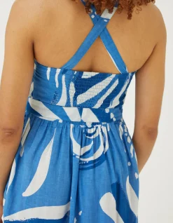 Women FatFace Dresses|Mcs Fione Painted Shell Maxi Dress