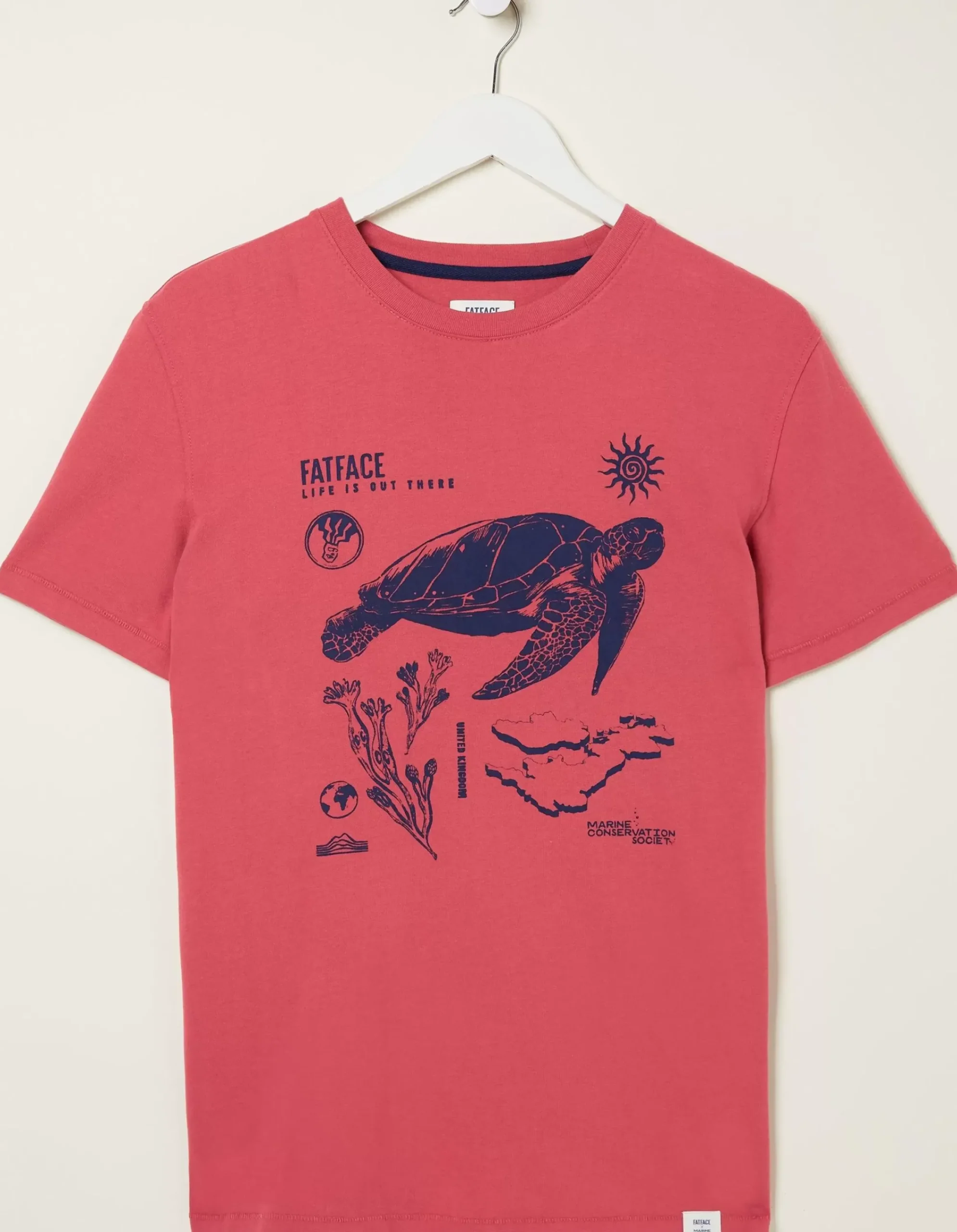Men FatFace T-Shirts|Mcs Organic Turtle T-Shirt