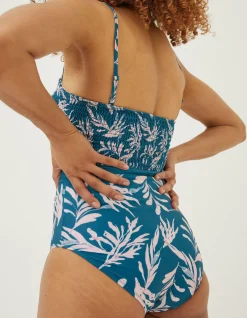 Women FatFace Beachwear & Swimwear|Mcs Seaweed Swimsuit